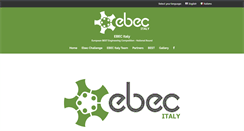 Desktop Screenshot of ebecitaly.org